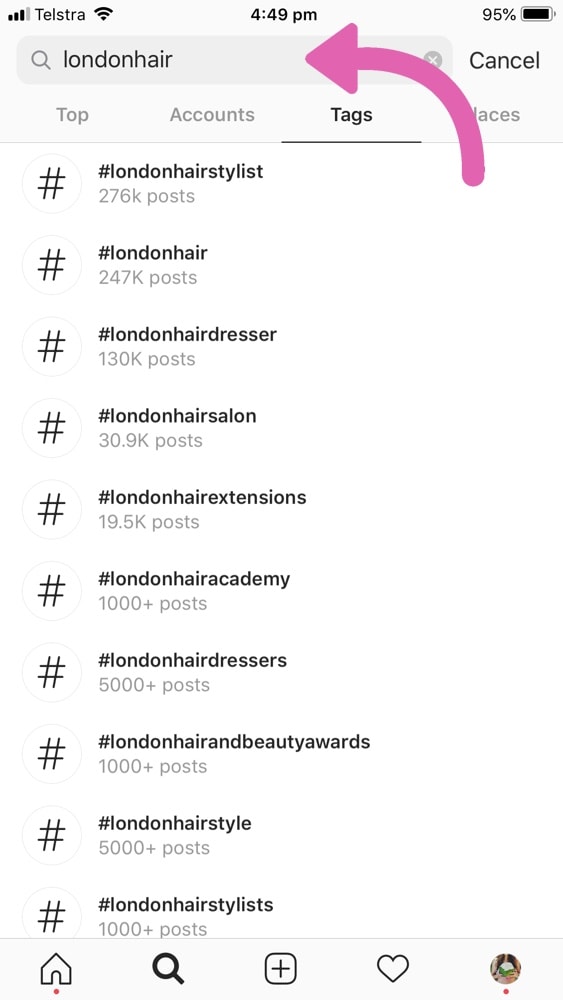 Best Instagram Hashtags for Hair (COPY & PASTE)