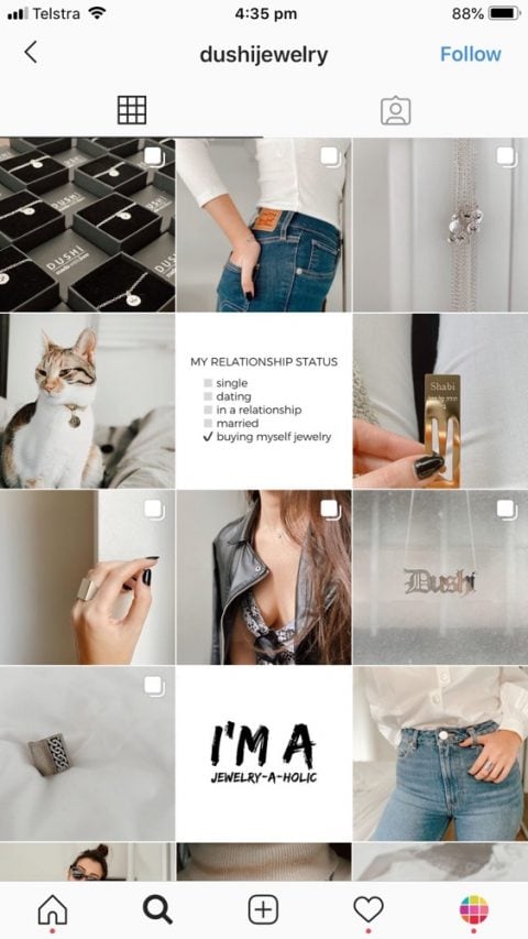 22 Stunning Instagram Feed ideas for Jewelry Business