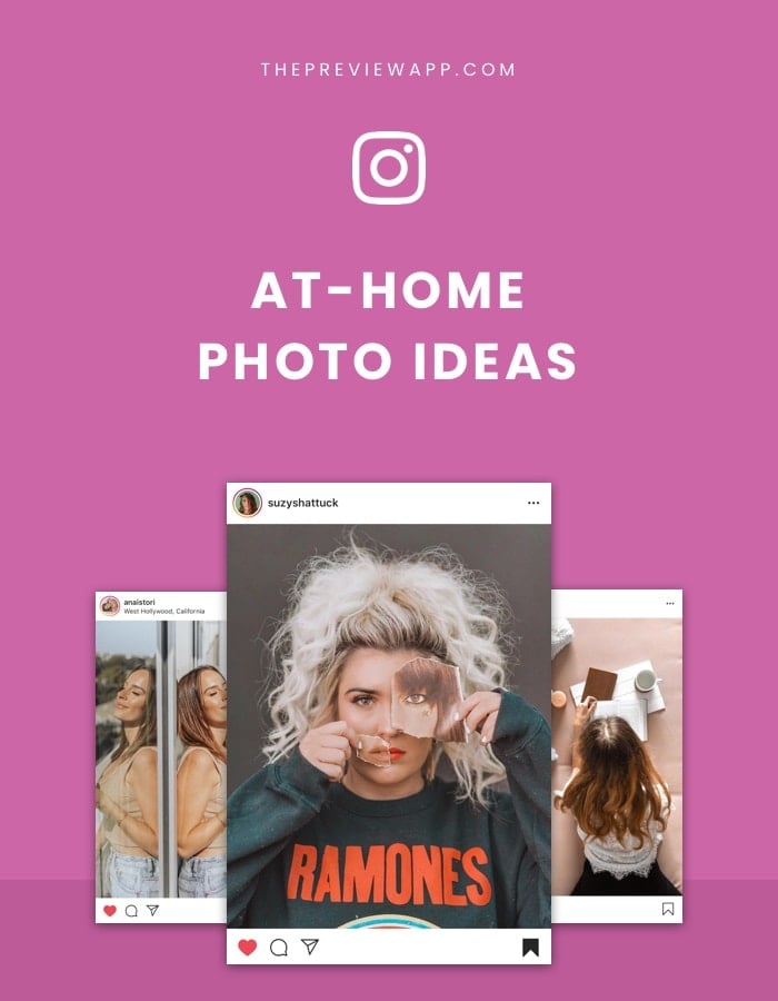 Instagram Photo Ideas at Home