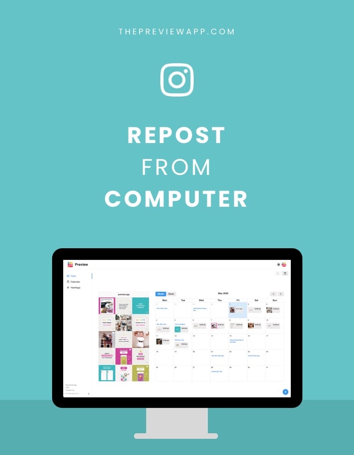 How to Repost Instagram from Desktop?