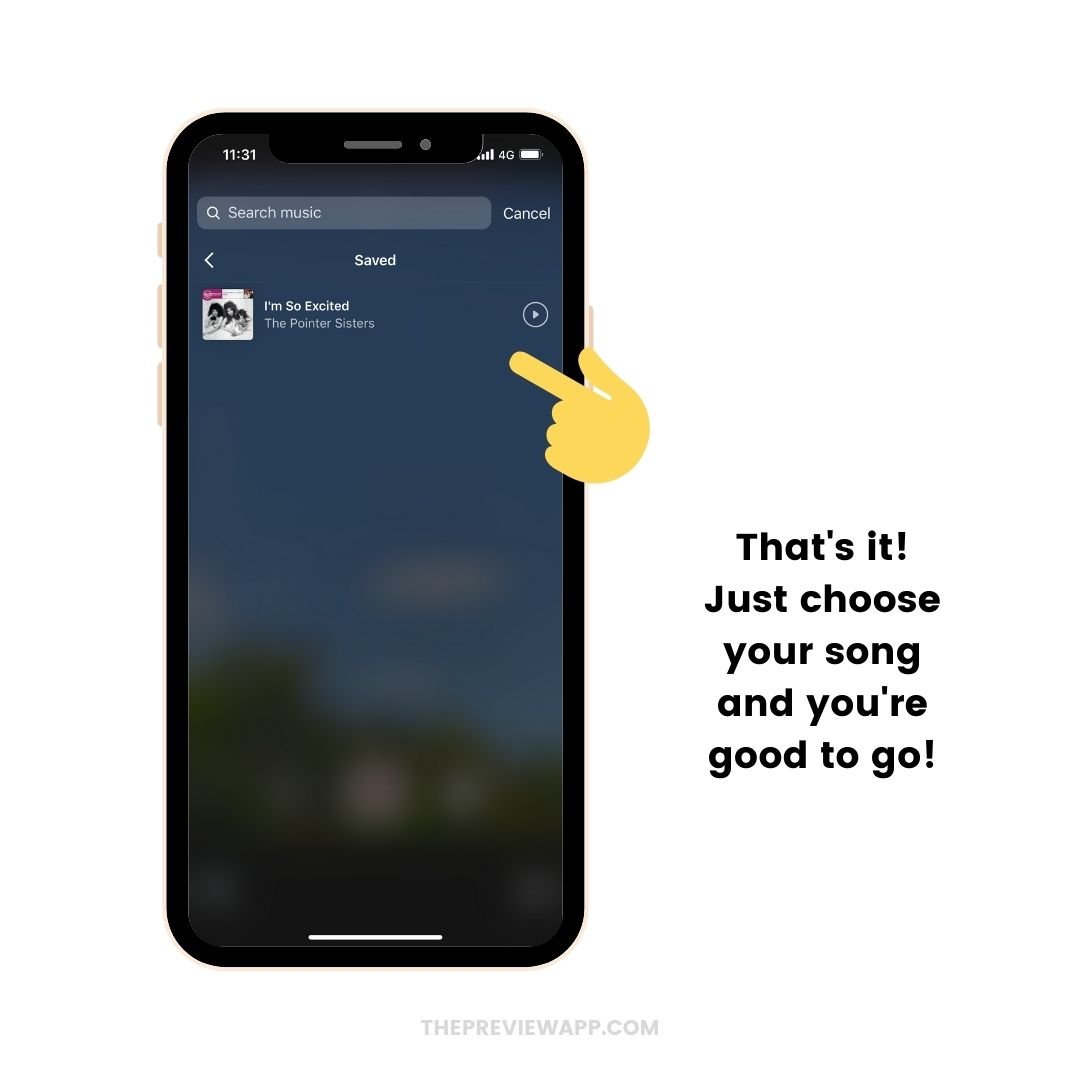 How to use the "Saved" Music feature on Instagram Reels?