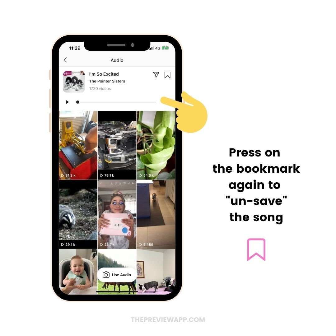 How to use the "Saved" Music feature on Instagram Reels?