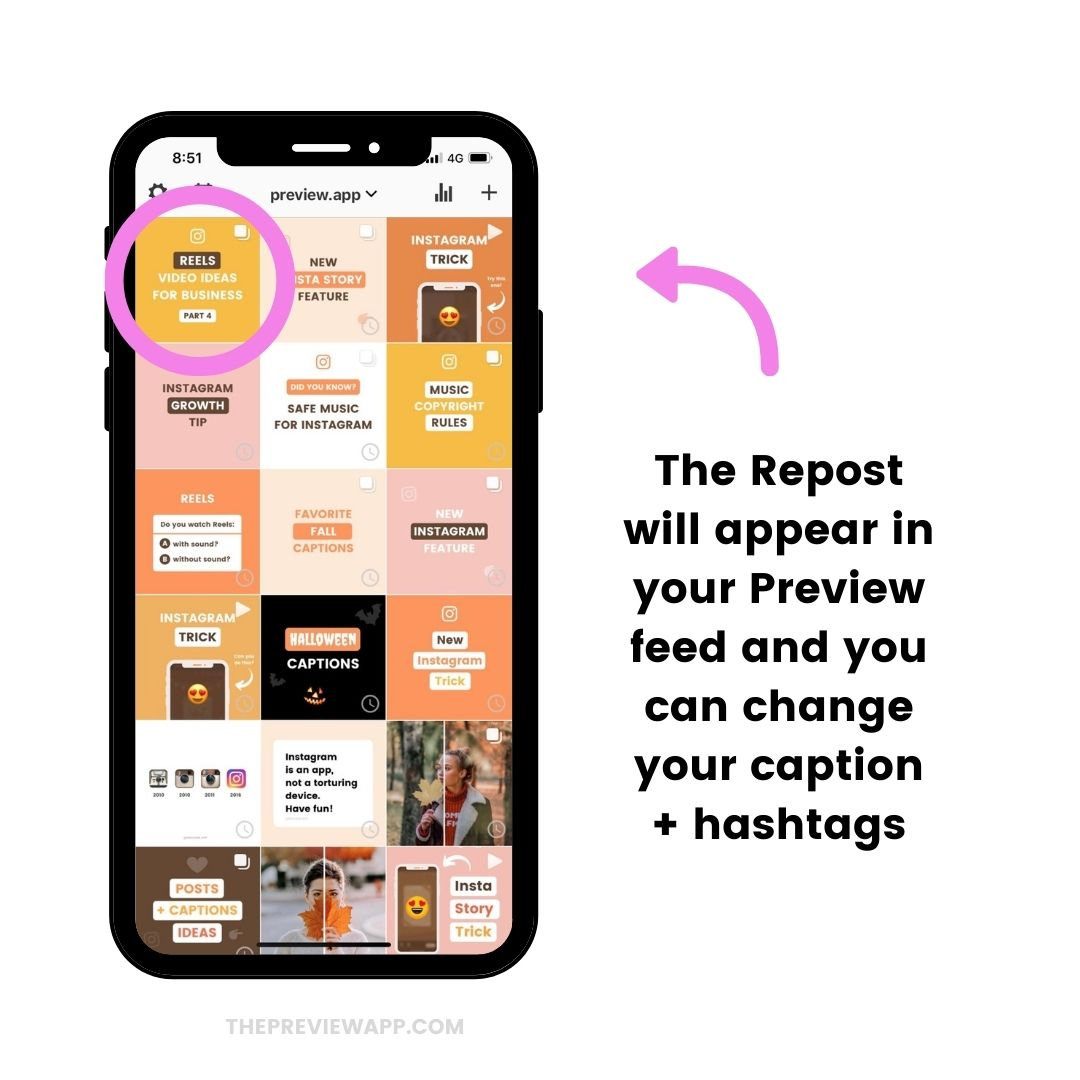 how to repost top instagram posts