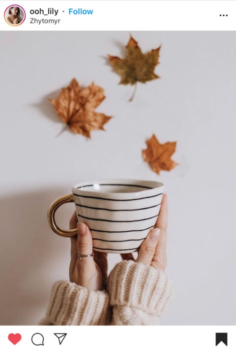 Best Instagram Fall Photo Ideas (inspiration + filters)