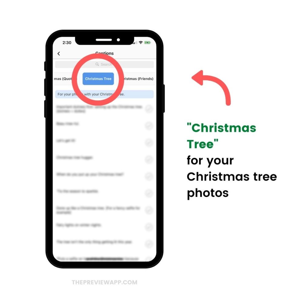 +150 Christmas captions for Instagram (in One App!)
