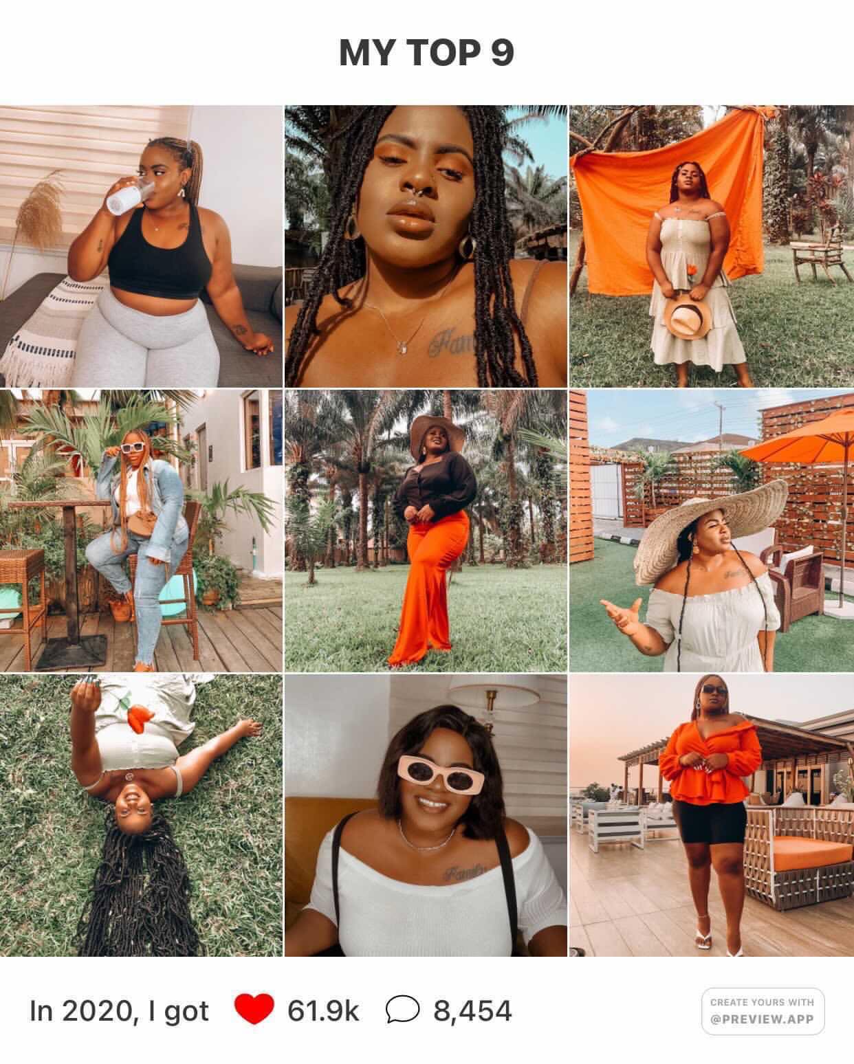 instagram top 9