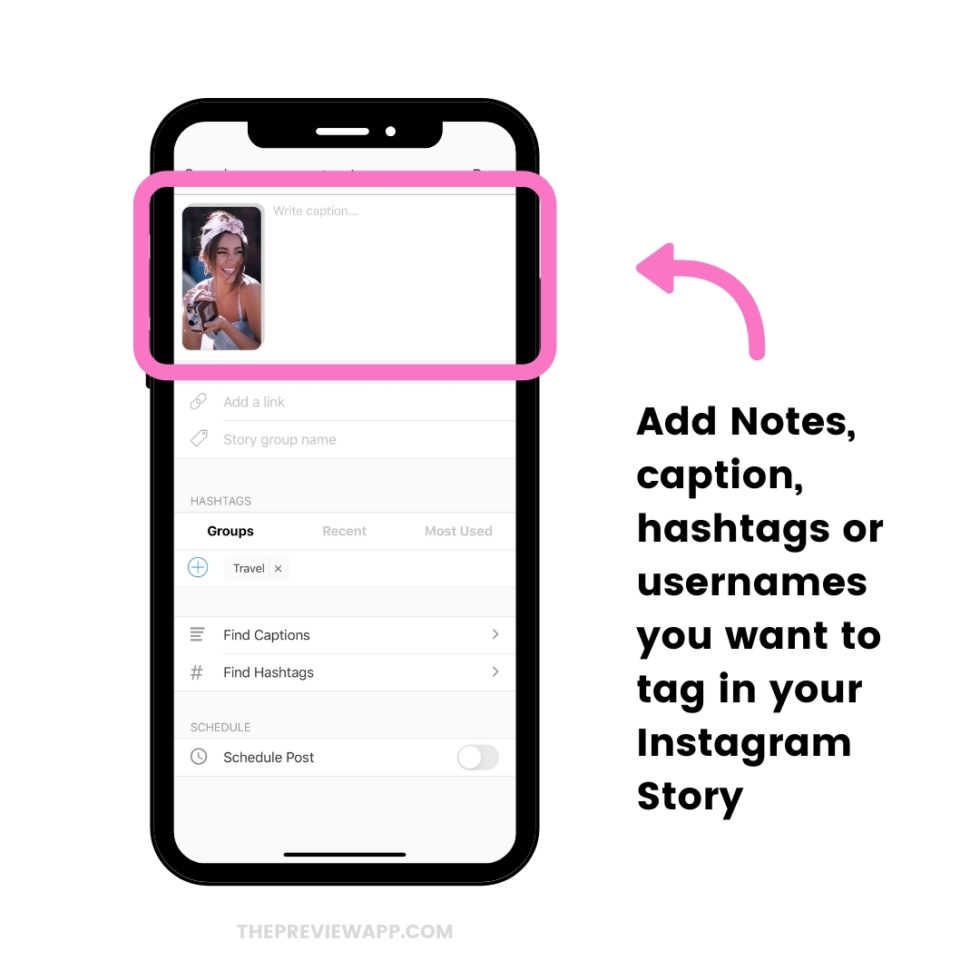 How to Schedule Instagram Stories in Preview App