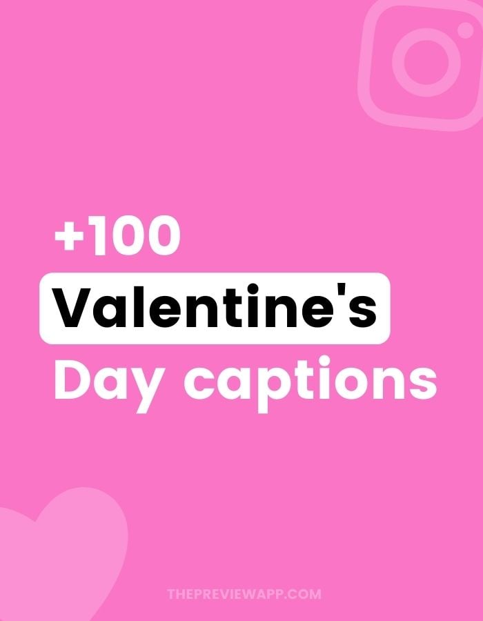 valentine's day captions