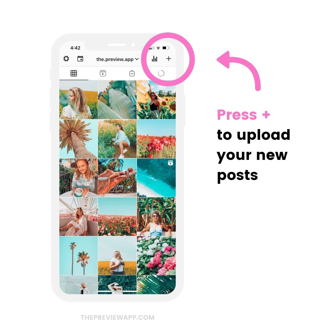 How to Automatically Schedule Instagram Posts with Preview: Upload a new post