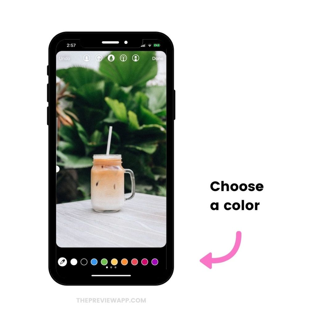 How to change background color in Instagram Story? LaptrinhX