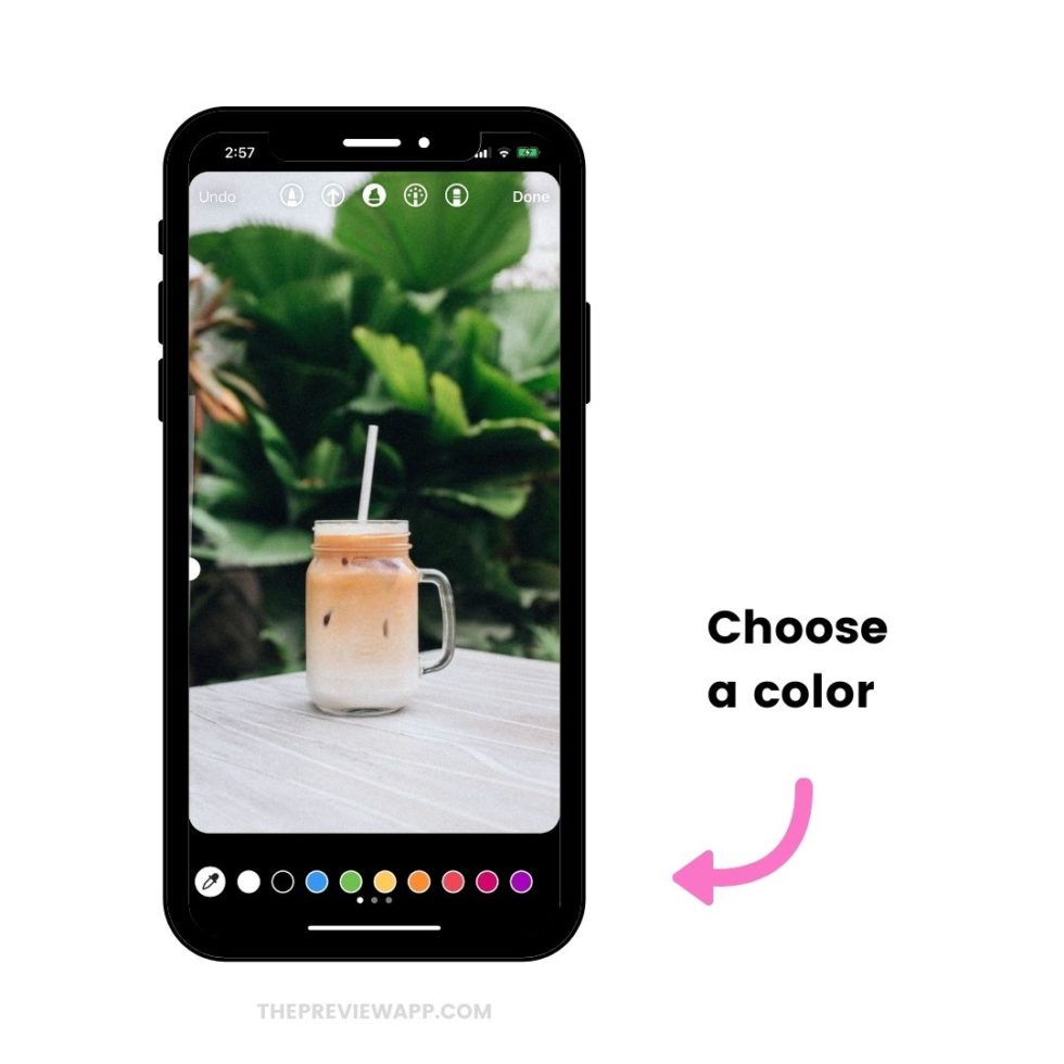 How to Change Background Color in Instagram Story?