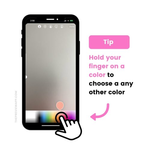 How to Change Background Color in Instagram Story?