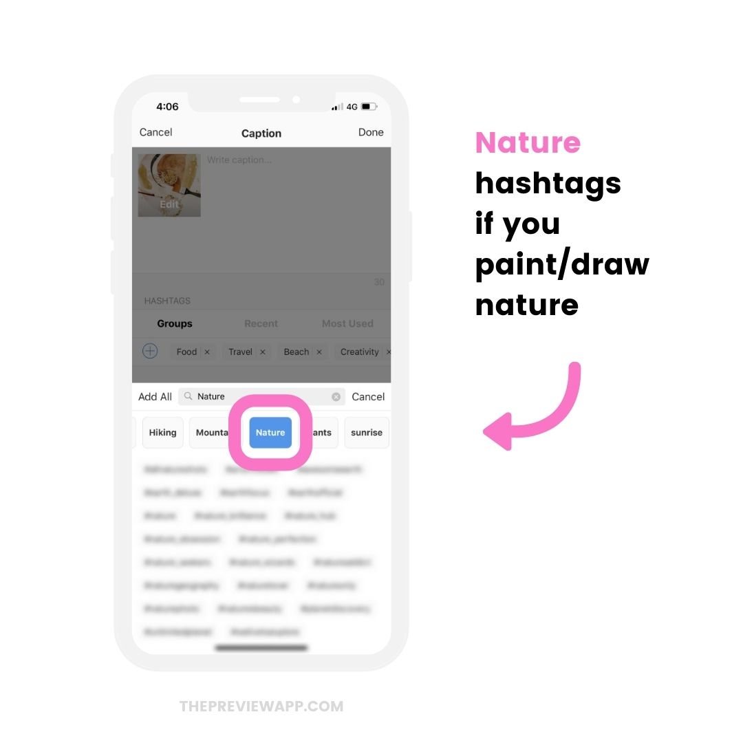 instagram hashtags for artists