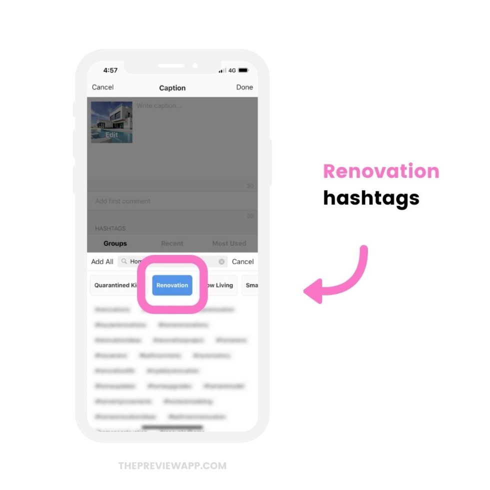 +100 Home Decor Instagram Hashtags to Grow your Account