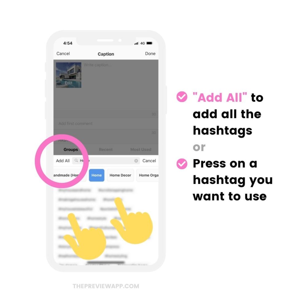 +100 Home Decor Instagram Hashtags to Grow your Account