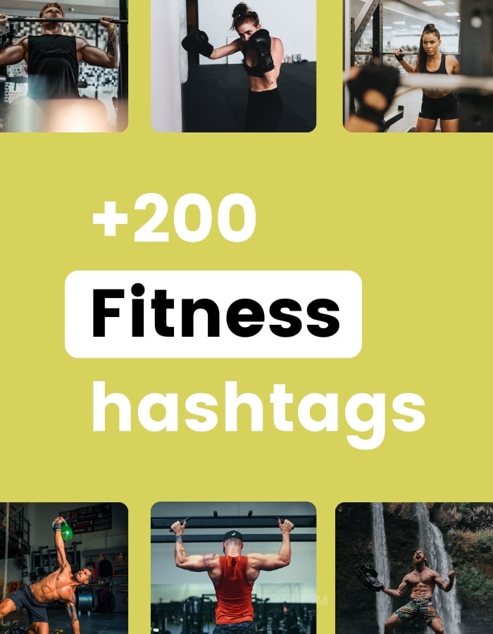 200 Instagram Hashtags for Fitness Bloggers + Fitness Lovers