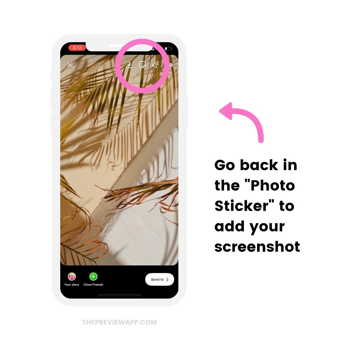 Add Background Photo when Sharing a Post to your Instagram Stories