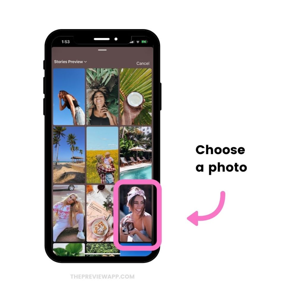 How to Add Multiple Photos in one Insta Story?