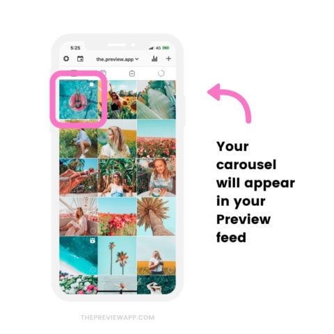 How to schedule Instagram Carousel Posts with Preview