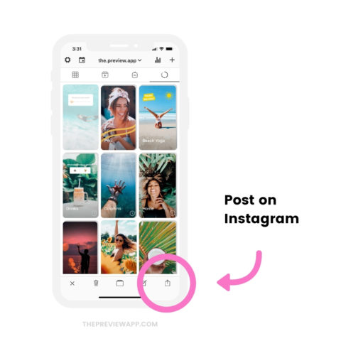 How to Schedule Instagram Stories with STICKERS (using Preview)