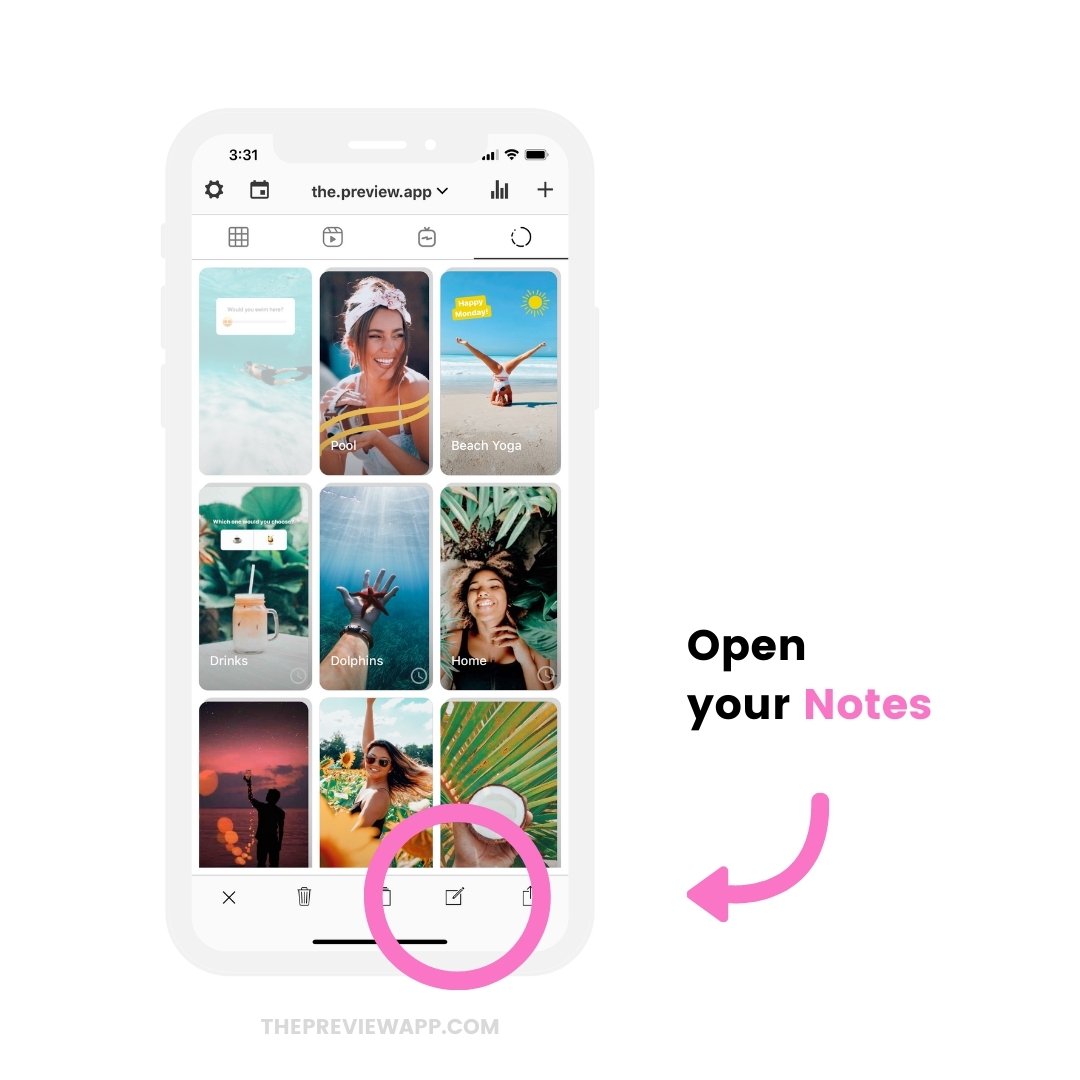 How to Schedule Instagram Stories with Stickers using Preview