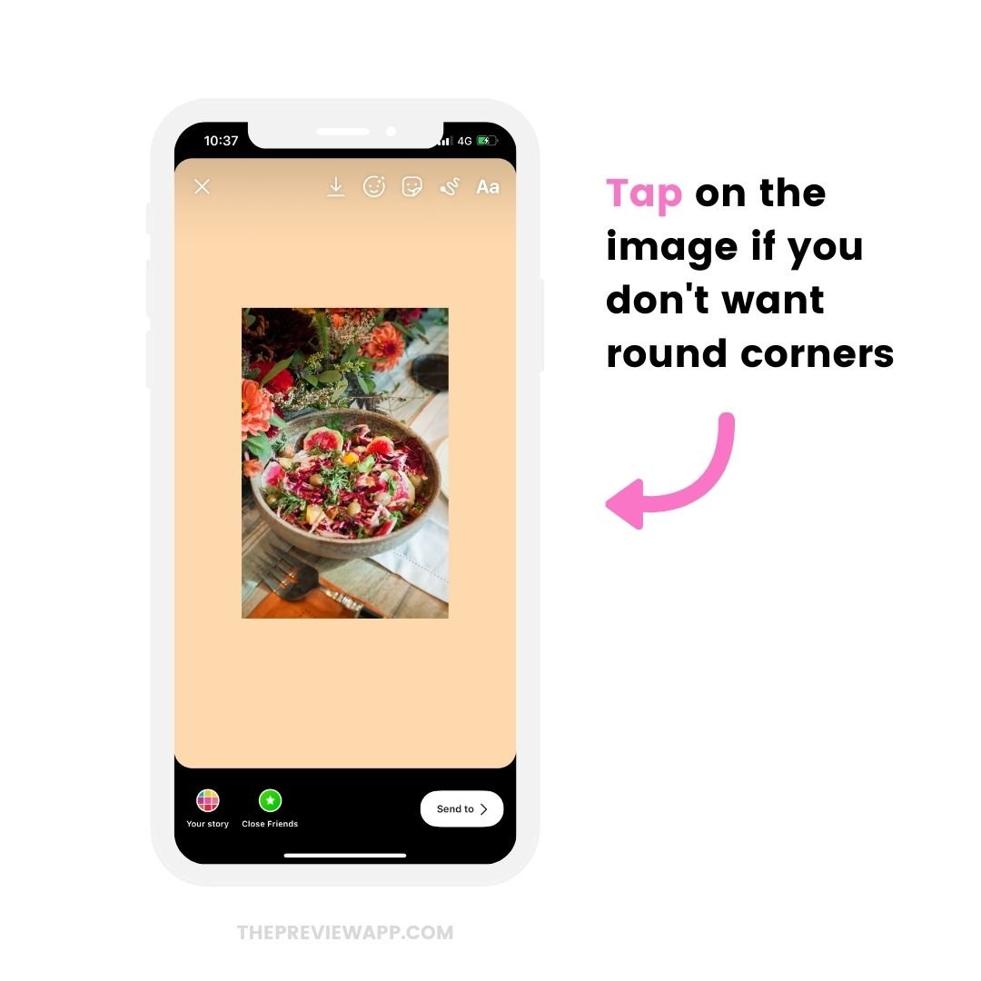 How to stop Instagram cropping or stretching your Instagram Story photos