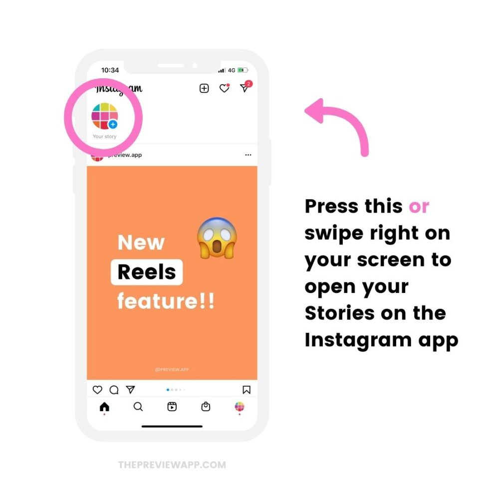 How to Stop Instagram cropping / stretching your Instagram Story photos?