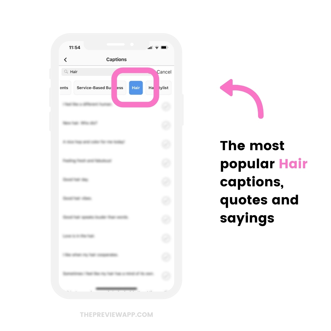 instagram captions for hair