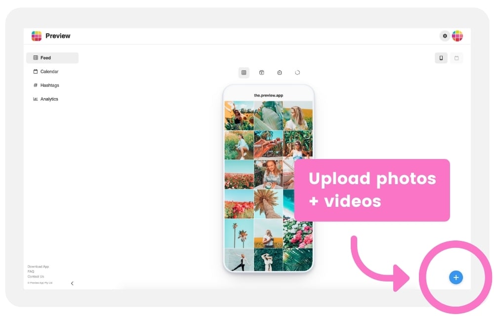 how to upload photos to instagram online