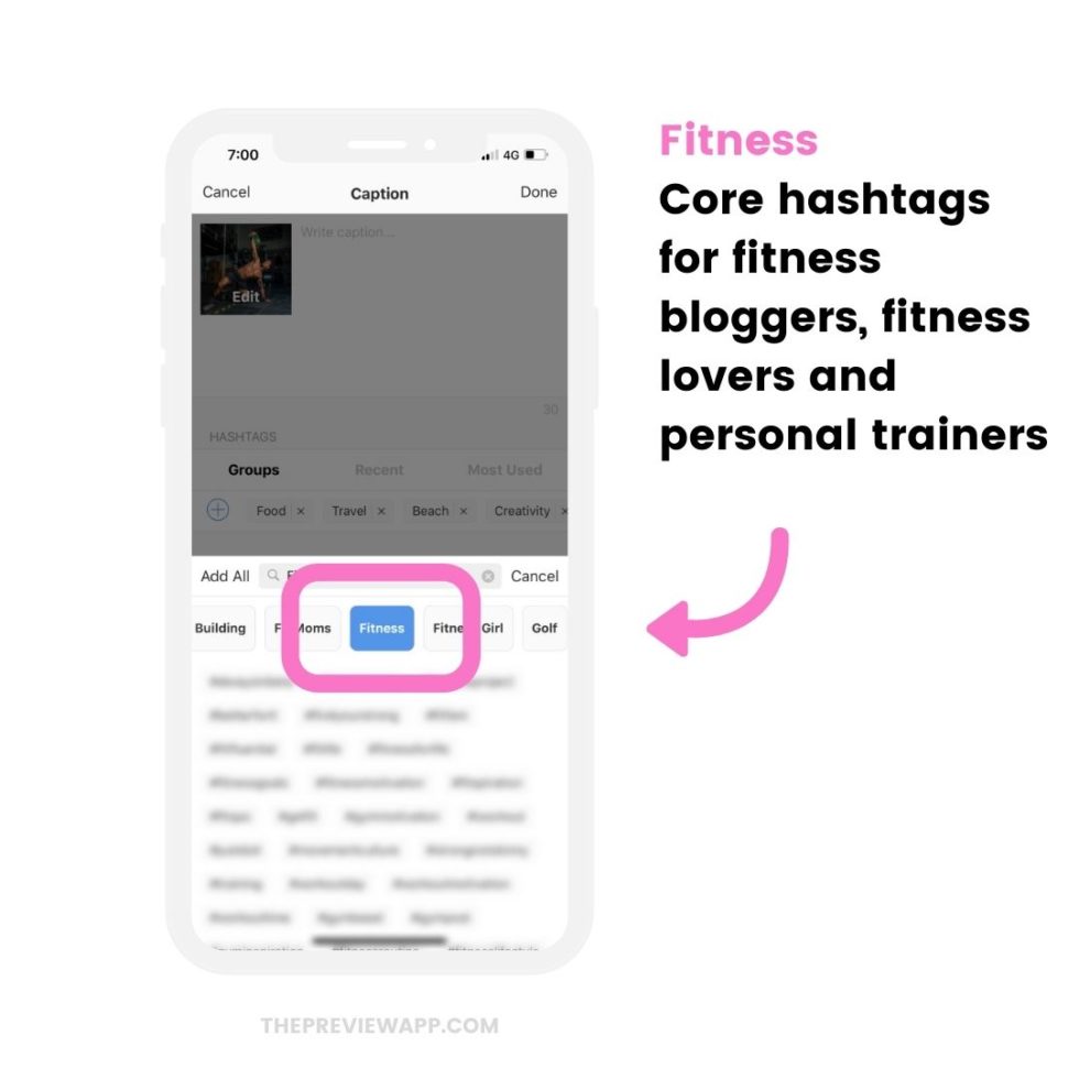 +200 Instagram Hashtags for Fitness Bloggers + Fitness Lovers