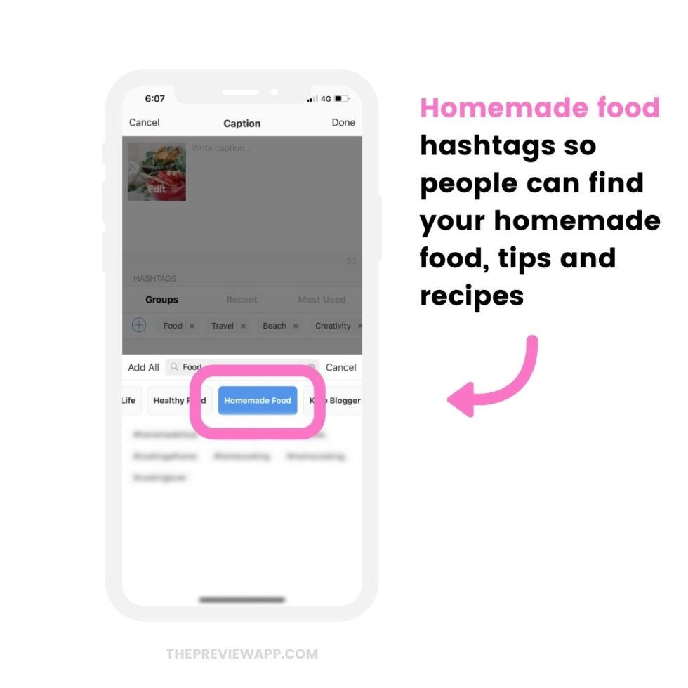 Instagram Hashtags for Food Bloggers & Lovers (+200 Copy & Paste)