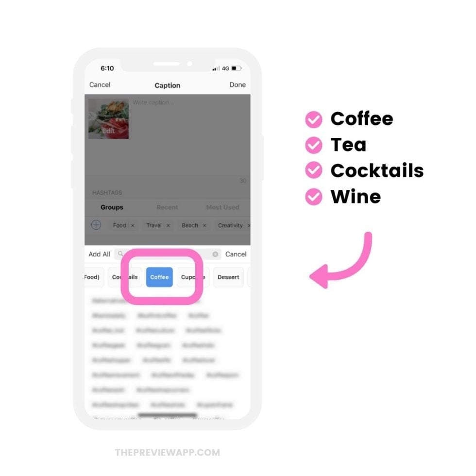 Instagram Hashtags for Food Bloggers & Lovers (+200 Copy & Paste)