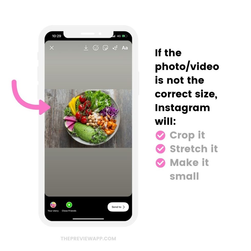 The Official Instagram Story Dimensions Tricks To Avoid Cropping