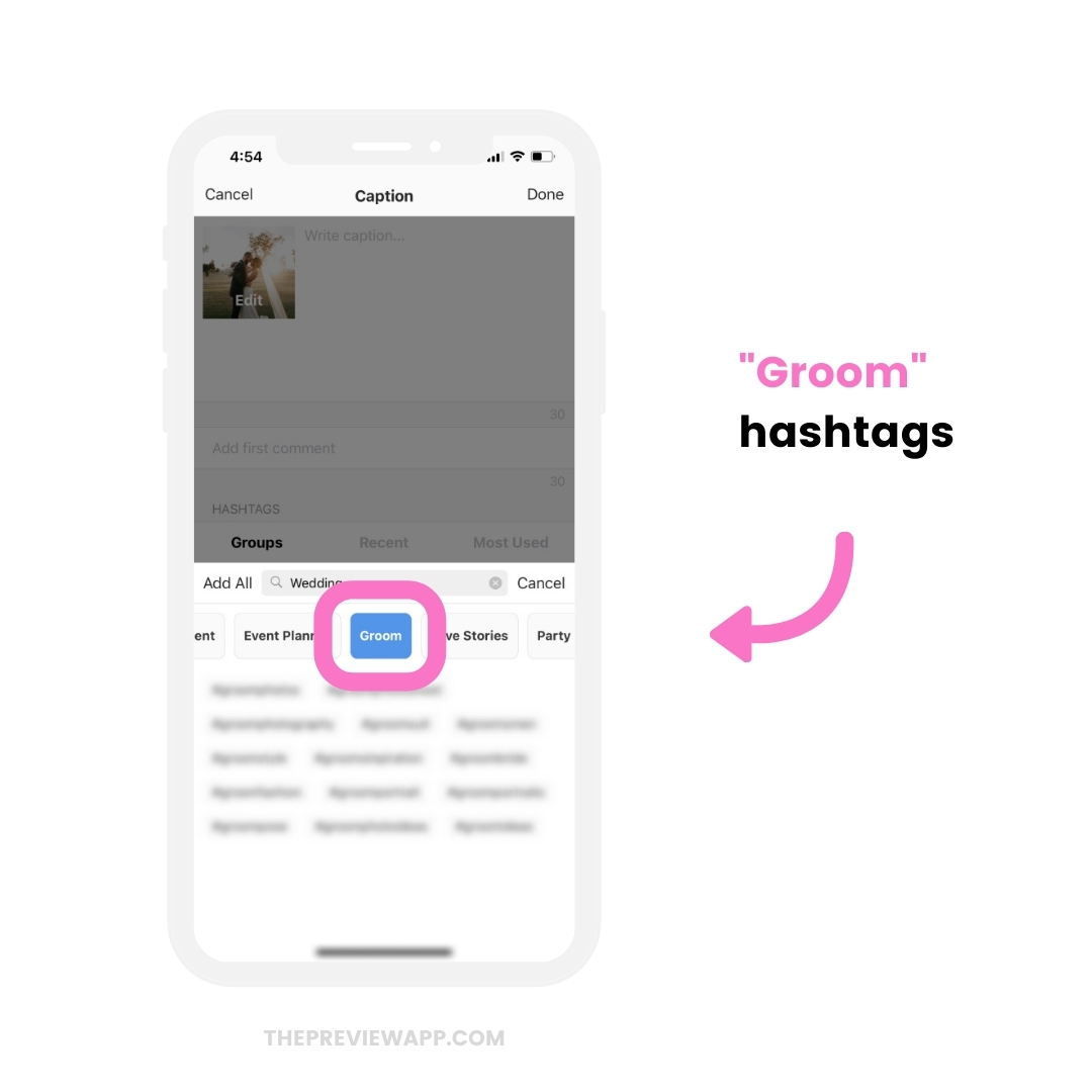 Instagram Hashtags for Wedding Photographers