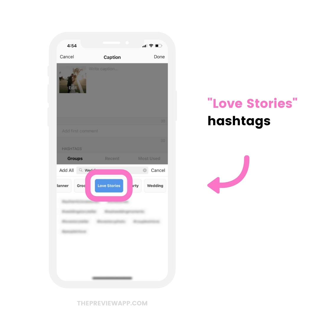 Instagram Hashtags for Wedding Photographers