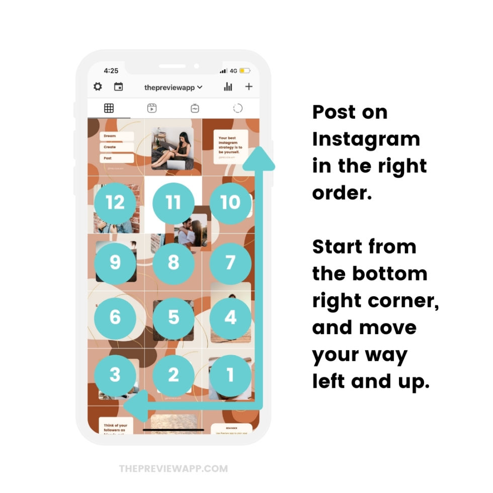 FREE TEMPLATES: Instagram Puzzle Feed WITHOUT Photoshop