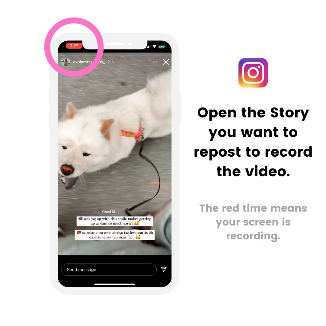 Cum să repostezi povestea de Instagram a cuiva