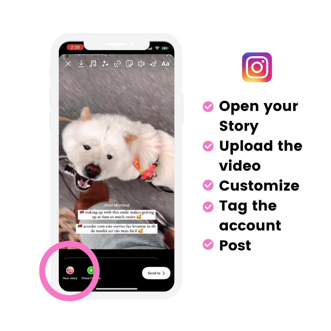 Jak přepočítat něčí příběh Instagramu