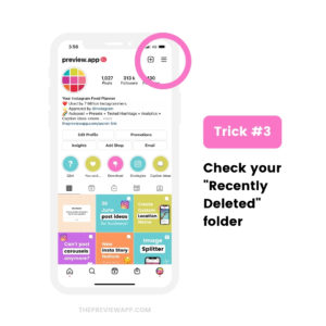 how to find deleted reels draft on instagram