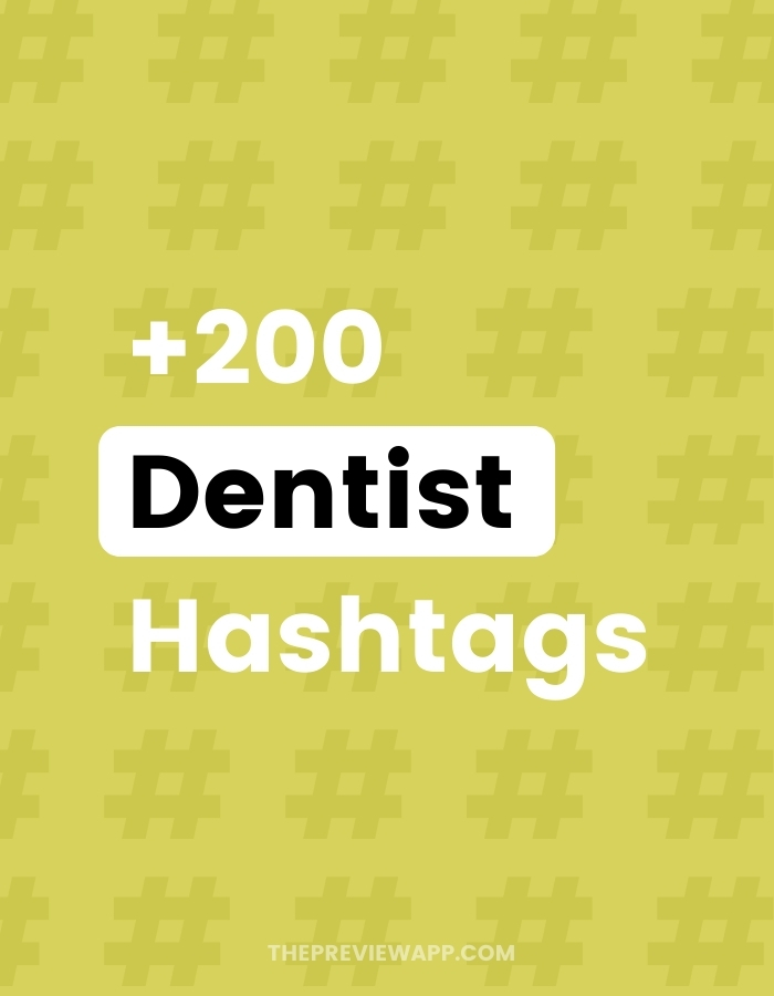 Best Instagram Hashtags for Dentists and Dental Student