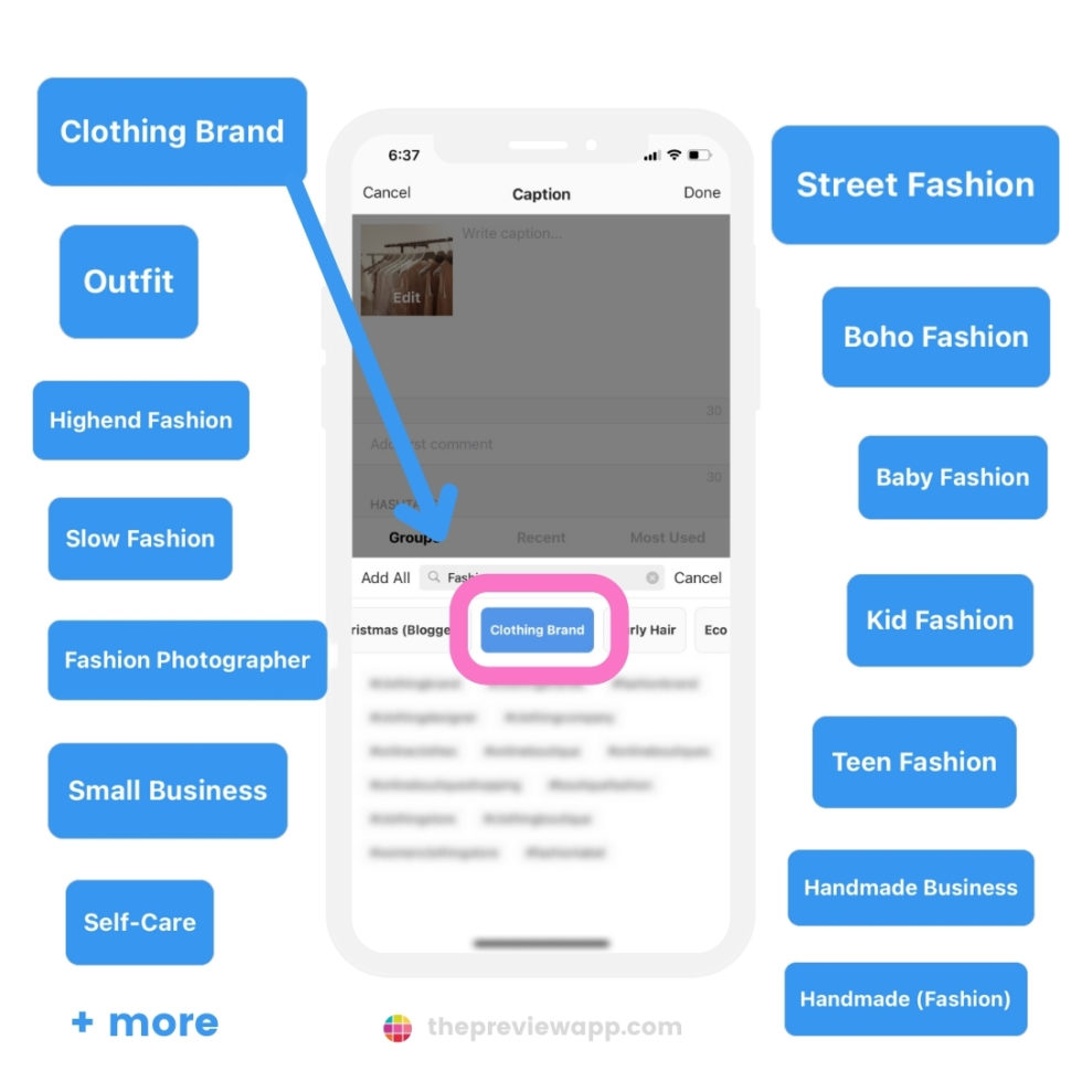 +300 Best Instagram Hashtags for Clothing Brand to GROW