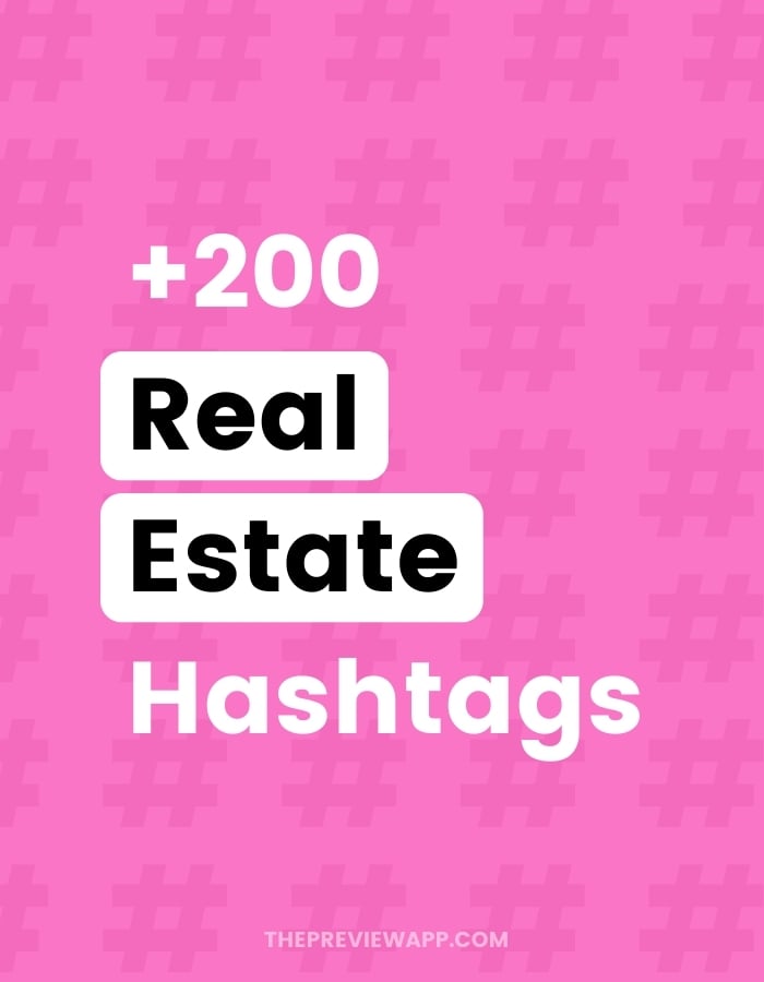 Real Estate Instagram Hashtags List and strategy for home and realtor