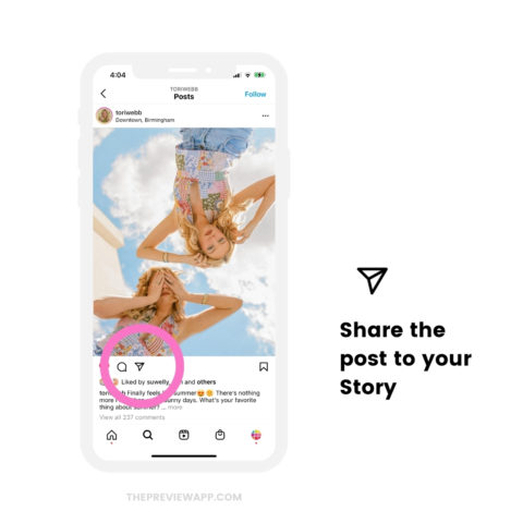 How to Put Emoji Background Behind a Post on Instagram Story?