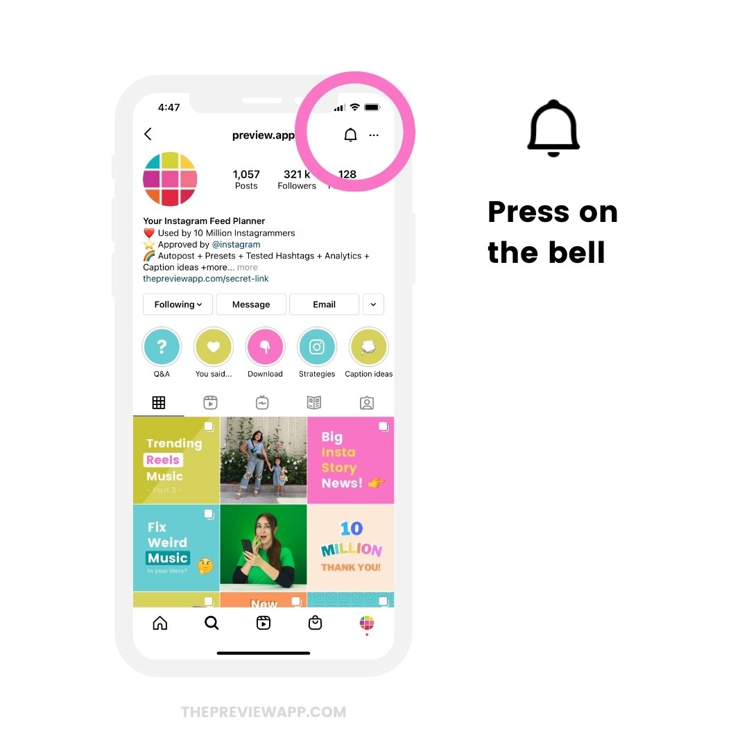 How To Turn On Post Notifications On Instagram And Off