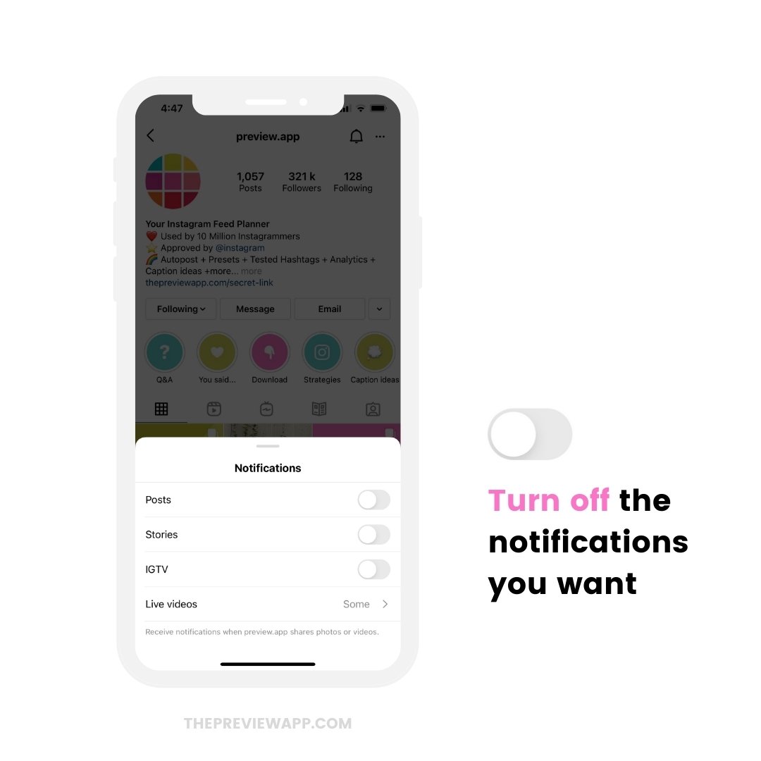 How to Turn ON Post Notifications on Instagram? (and OFF)