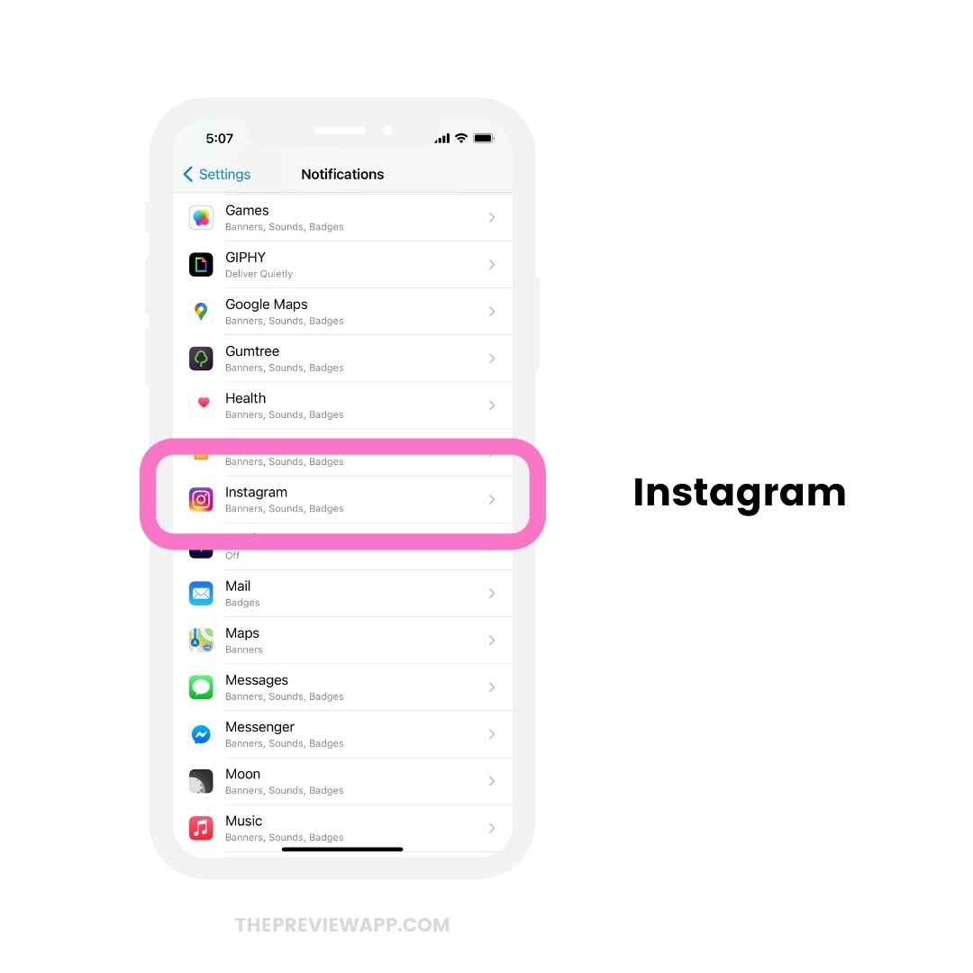 turn on post notifications on instagram