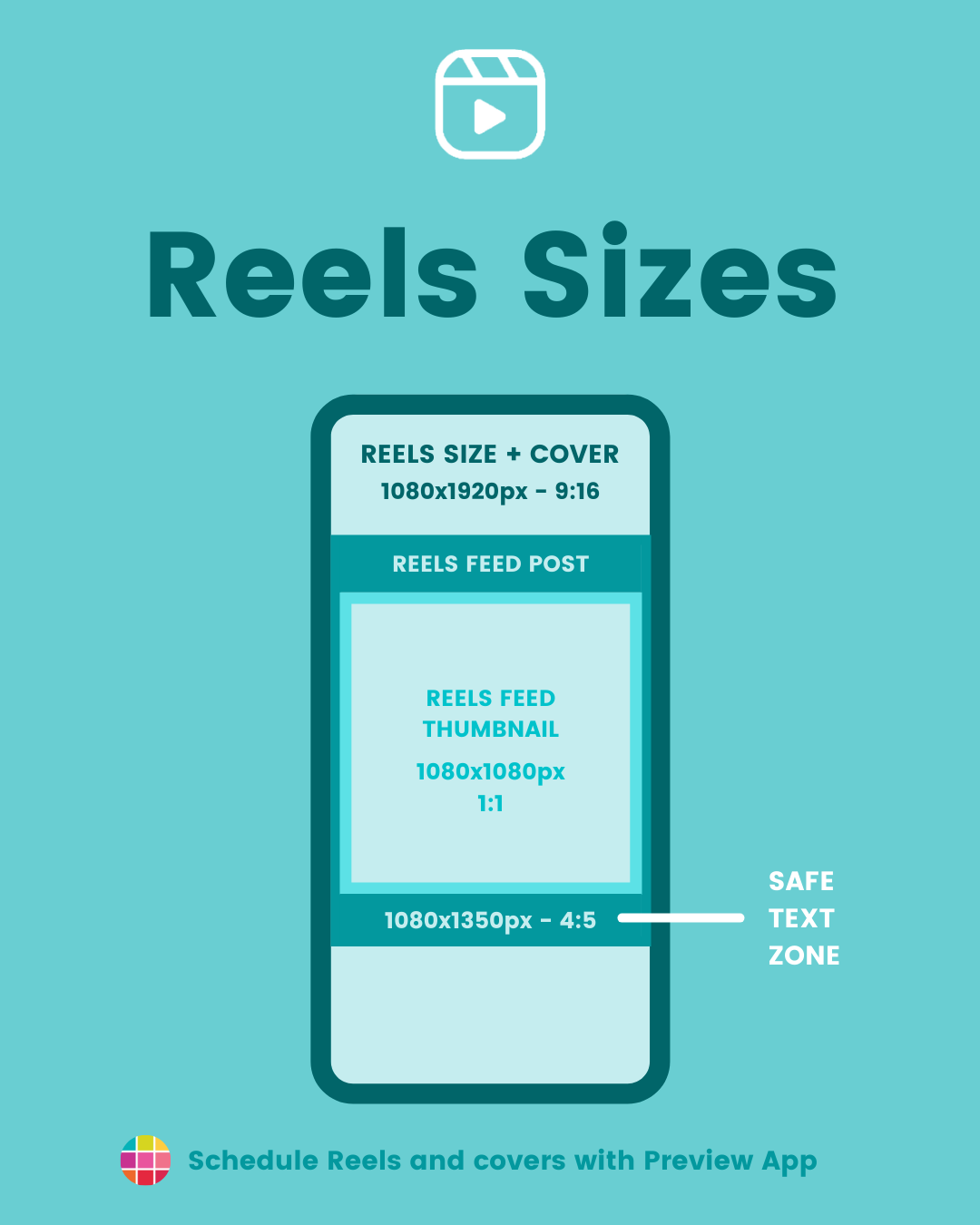 Instagram Reels Safe Zone Template