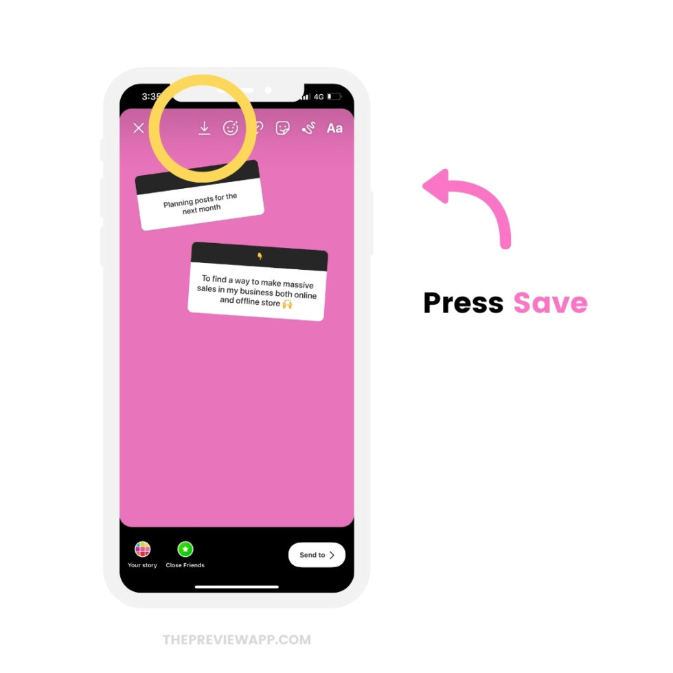 How to Share Multiple Responses in the same Instagram Story?