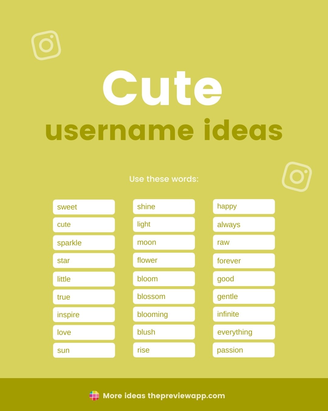 Tạo tên người dùng độc đáo cute username generator với hàng ngàn gợi ý