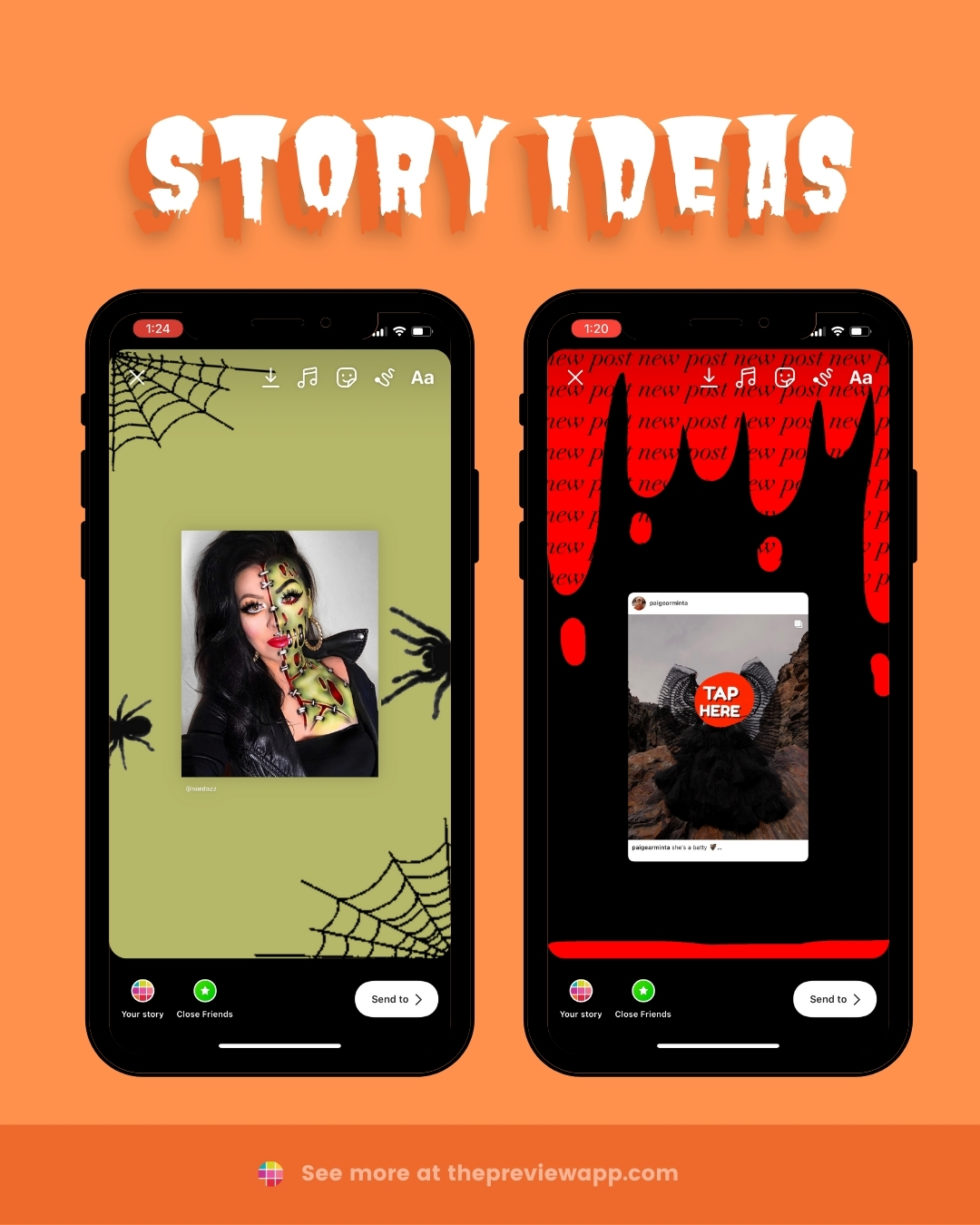 30+ Unique Halloween Instagram Content Ideas (Posts, Stories & Reels)